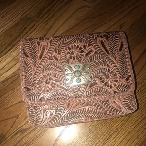 American west hand made bag